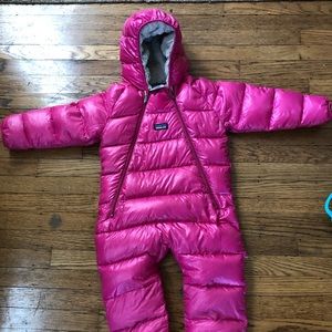 Patagonia snow suit.